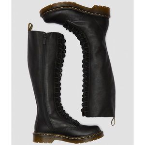 Dr Martens 1B60 VIRGINIA LEATHER KNEE HIGH Boots